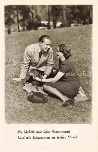 AK / Ansichtskarte Dackel Dachshund Teckel Hunde dogs Chiens Cani Foto Amag Nr. 68293 Liebespaar