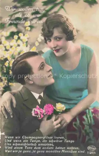 AK / Ansichtskarte Foto Weco Nr. 11280/6 Freunde