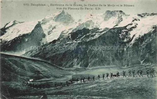 AK / Ansichtskarte Gebirgsjaeger Chasseur Alpins Reggimento Alpini Militaria-- Dauphine 