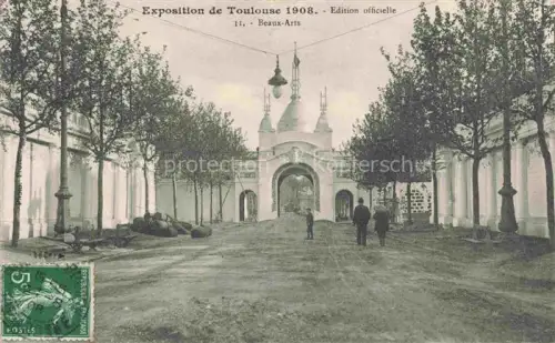 AK / Ansichtskarte Exposition de.TOULOUSE 1908 Beaux Artis