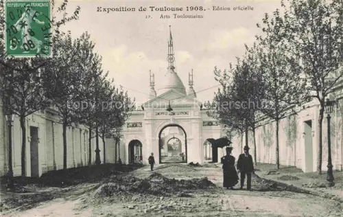 AK / Ansichtskarte Exposition de.TOULOUSE 1908 Arts Toulousains