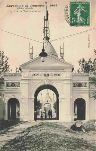 AK / Ansichtskarte Exposition de.TOULOUSE 1908 Arts Toulousains