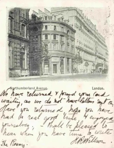 AK / Ansichtskarte LONDON  UK Northumberland Avenue