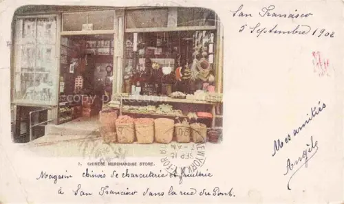 AK / Ansichtskarte SAN FRANCISCO California USA Chinese Marchandise Store