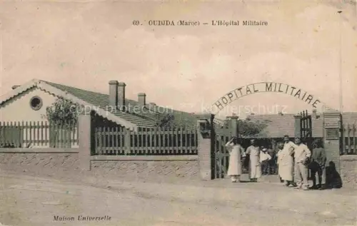 AK / Ansichtskarte Oudjda Oujda Maroc Hôpital Militaire