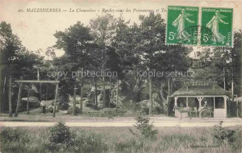 AK / Ansichtskarte Malesherbes Pithiviers 45 Loiret La Chaumière Rendez-vous des Promeneurs