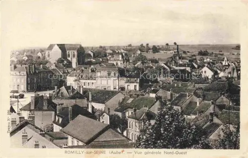 AK / Ansichtskarte Romilly-sur-Seine Nogent-sur-Seine 10 Aube Vue générale