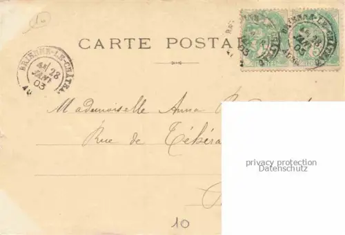 AK / Ansichtskarte Brienne-le-Chateau Bar-sur-Aube 10 Aube Château Chambre de Napoléon Ier