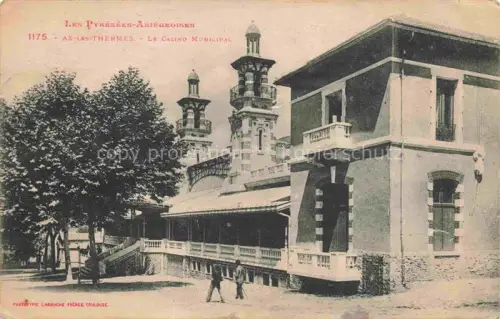 AK / Ansichtskarte Ax-les-Thermes Ax-les-Hermes FOIX 09 Ariege Le Casino Municipal