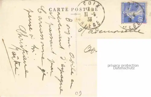 AK / Ansichtskarte FOIX 09 Ariege Hostellerie de la Barbacane et Château des Comtes de Foix XIII et XIVe siècles