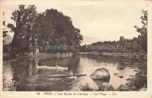 AK / Ansichtskarte FOIX 09 Ariege Les bords de l'Ariège