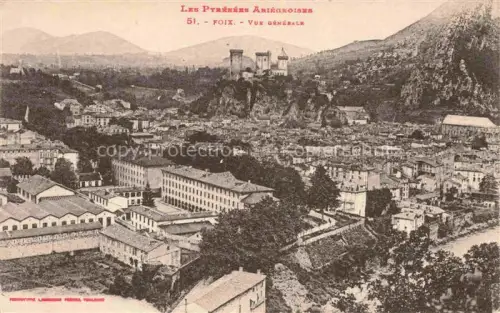 AK / Ansichtskarte FOIX 09 Ariege Vue générale