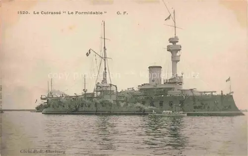 AK / Ansichtskarte Marine  Warships le Culrasse le Formidable 