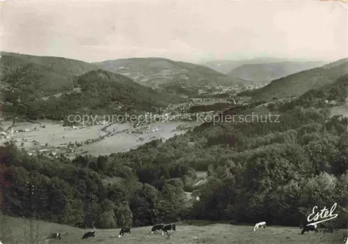 AK / Ansichtskarte Remiremont Romberg Epinal 88 Vosges Panorama du refuge de la Beuille vers Rupt-sur-Moselle