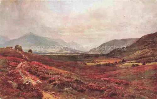 AK / Ansichtskarte PALMER Sutton Harold (1854-1933) Kuenstlerkarte UK The Grampians Boat of Garten 