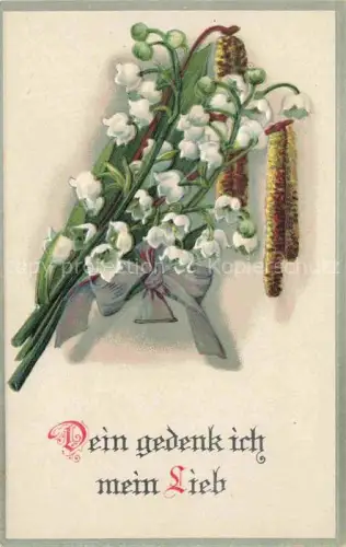 AK / Ansichtskarte Maigloeckchen Lily of the Valley Muguet Mughetto-- Straus