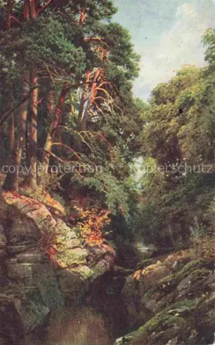 AK / Ansichtskarte PALMER Sutton Harold (1854-1933) Kuenstlerkarte UK Killin Perthshire 