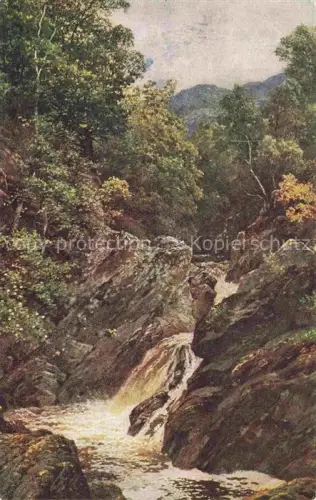 AK / Ansichtskarte PALMER Sutton Harold (1854-1933) Kuenstlerkarte UK In Glenfinlas Perthshire