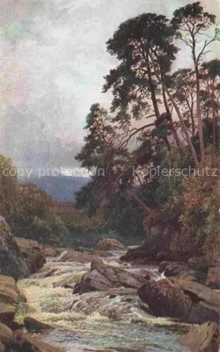 AK / Ansichtskarte PALMER Sutton Harold (1854-1933) Kuenstlerkarte UK Dochart Killin Perthshire