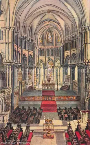 AK / Ansichtskarte ARQ QUINTON Alfred Robert (1853-1934) Kuenstlerkarte Nr. Canterbury Cathedral