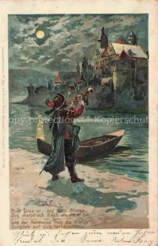 AK / Ansichtskarte Trompeter von Saeckingen SCHEFFEL Schloss 