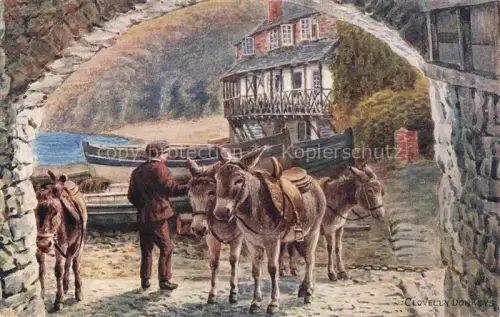 AK / Ansichtskarte QUINTON Alfred Robert ARQ (1853-1934) Kuenstlerkarte Nr. 2950 Esel Colovelly Donkeys 