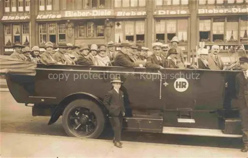 AK / Ansichtskarte Rundfahrtbus Autobus Omnibus Hamburg Hansastadt 