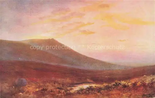 AK / Ansichtskarte DYER William Henry (1890-1930) Kuenstlerkarte Nr. Exmoor