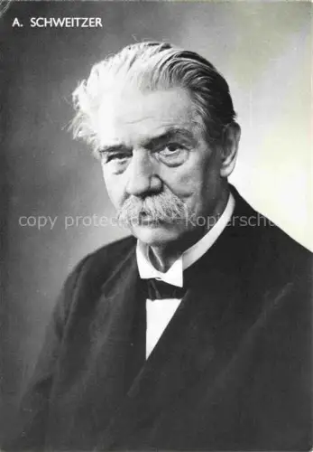 AK / Ansichtskarte SCHWEITZER Albert (1875-1965) Philosoph Portraet 
