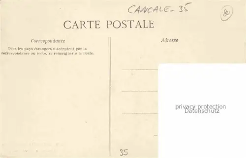 AK / Ansichtskarte CANCALE Saint-Malo 35 Ille-et-Vilaine Le Filet et le Tricot Industries Cancalaises