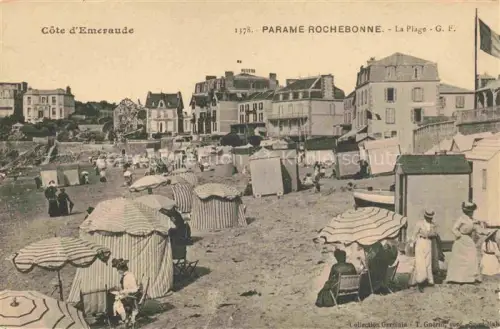 AK / Ansichtskarte Rochebonne Parame St-Malo 35 Ille-et-Vilaine La plage Côte d'Emeraude