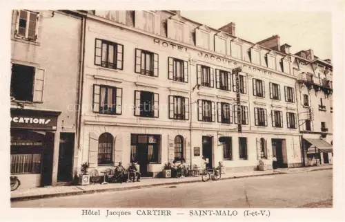 AK / Ansichtskarte SAINT-MALO ST-MALO 35 Hôtel Jacques Cartier