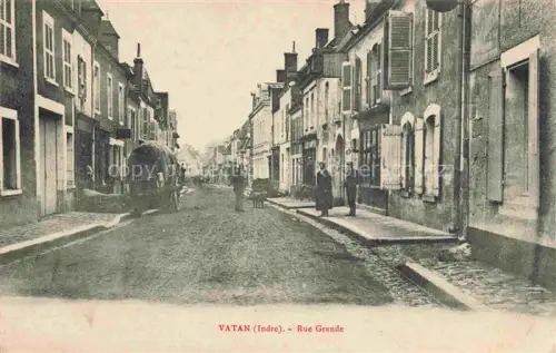 AK / Ansichtskarte Vatan Issoudun 36 Indre Rue Grande