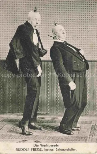 AK / Ansichtskarte HANNOVER Die Wachtparade Rudolf Freise humor. Salonorchester Feldpost