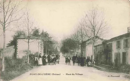AK / Ansichtskarte Pont-de-l Isere VALENCE 26 Drome Haut du Village