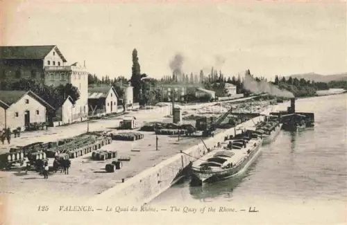 AK / Ansichtskarte VALENCE -SUR-RHONE 26 Drome Le Quai du Rhône