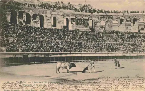 AK / Ansichtskarte NIMES 30 Gard Courses de Taureaux