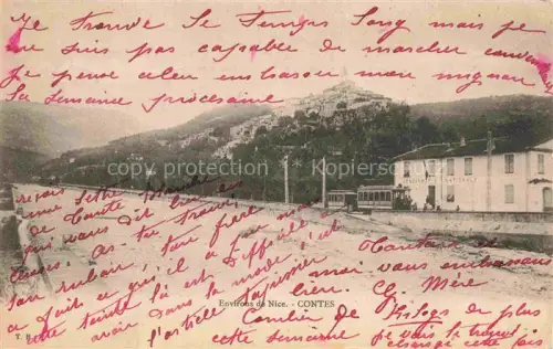 AK / Ansichtskarte Contes NICE 06 Alpes-Maritimes Gendarmerie Nationale