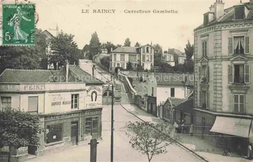AK / Ansichtskarte Le Raincy 93 Seine-Saint-Denis Carrefour Gambetta