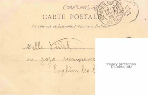 AK / Ansichtskarte Conflans -Sainte-Honorine 78 Yvelines Montée de la Gare de Conflans