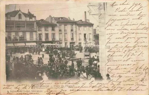 AK / Ansichtskarte Saint-Girons Ariege Place du Plagnol