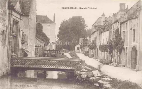 AK / Ansichtskarte Is-sur-Tille DIJON 21 Cote-d Or Rue de l'Hôpital