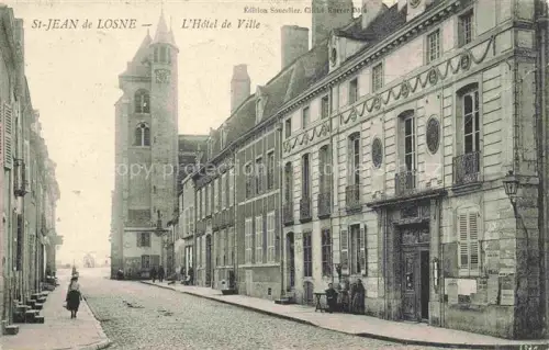 AK / Ansichtskarte St-Jean-de-Losne BEAUNE 21 Cote-d Or Hôtel de Ville