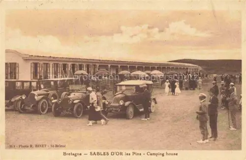 AK / Ansichtskarte Sables d Or-les-Pins Dinan 22 Cotes-d Armor Camping house