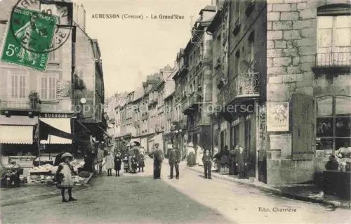 AK / Ansichtskarte AUBUssON 23 Creuse Grande Rue