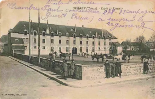 AK / Ansichtskarte Gueret 23 Creuse Dépôt de Remonte