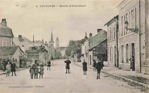 AK / Ansichtskarte Thiviers NONTRON 24 Dordogne Route d'Exeideuil