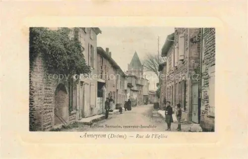 AK / Ansichtskarte Anneyron VALENCE 26 Drome Rue de l'Eglise