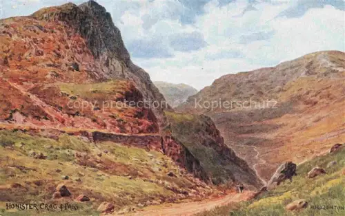 AK / Ansichtskarte QUINTON Alfred Robert ARQ (1853-1934) Kuenstlerkarte Nr. 1497 Honister Crag Pass England 