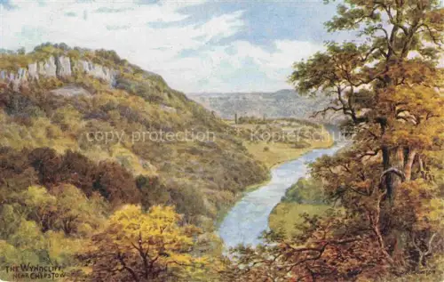 AK / Ansichtskarte QUINTON Alfred Robert ARQ (1853-1934) Kuenstlerkarte Nr. 1385 The Wyndcliff near Chepston England